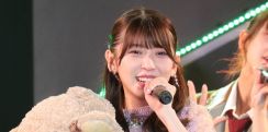 最後も豪快くま投げ！ HKT48堺萌香の卒業公演フォトギャラリー　晴れやか笑顔で新たなステージへ