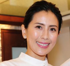 長谷川理恵、背中のラインあらわな“ふわふわ”ドレス姿に「あっ！！妖精」「天使です」