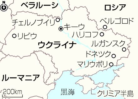 【図解】ロシアで住宅崩壊、13人死亡＝ウクライナ国境、制圧9集落に