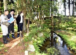 希少水生植物「ビャッコイ」国天然記念物へ調査　白河・表郷