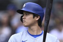 大谷翔平、日本時間１４日のジャイアンツ戦で先発復帰へ…腰の張りで今季２度目の欠場、ダルとの対戦ならず