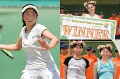 福岡国際女子テニス、日本勢ではケガからの復活を期す清水綾乃が４強入り。ダブルスは伊藤あおい／荒川晴菜が準優勝＜SMASH＞