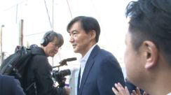 「なぜ竹島に?」韓国での呼び名「ドクト」使わぬ質問にムッと?“タマネギ男”こと韓国第3党のチョ・グク代表　竹島上陸に向け出港