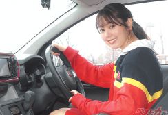 交番や鑑識で勤務していた元警官! 女優 田中杏樹のパッソ愛はハンパなし!!