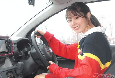 交番や鑑識で勤務していた元警官! 女優 田中杏樹のパッソ愛はハンパなし!!