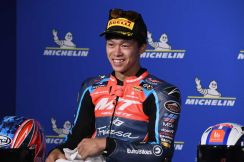 【MotoGP第5戦フランスGP】「いい日だな、って」Moto2小椋藍選手が嬉しさを表した今季初表彰台