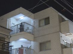 住人とみられる高齢男性が死亡…名古屋で3階建て集合住宅の一室が燃える火事 他の部屋の住人にケガなし