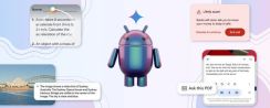 Androidに“Google AI”の新機能　OSにGeminiを統合、「かこって検索」で問題を解く機能など