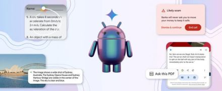 Androidに“Google AI”の新機能　OSにGeminiを統合、「かこって検索」で問題を解く機能など