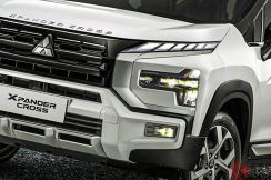 三菱「新型“SUV”ミニバン」公開！ 4.5m級ボディにMT設定あり！ 約350万円の「エクスパンダー “エリート”LE」尼に登場