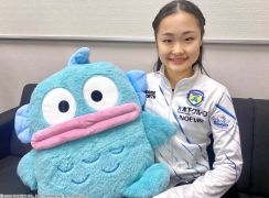 【フィギュア】島田真央がサンリオ社の新プロジェクトメンバーに選出「笑顔をお届けしたい」