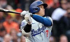 「彼にとっては問題ない」大谷翔平、あわや場外の第12号ホームラン！　米記者は感嘆「サンフランシスコでは…」