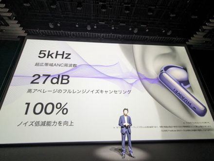 強力ノイキャン＋ハイレゾ対応の「HUAWEI FreeBuds 6i」がファーウェイから、1.5万円