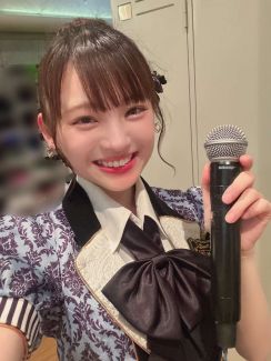 NMB48企画「新澤菜央の興味新しん」後輩に愛される笑顔はこれっ！…５月オフショット