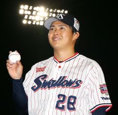 【ヤクルト】「マツケン」松本健吾「気付いたら９回になっていた」両親の前でクールに初登板初完封