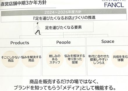 ファンケル直営店舗が推進する「足を運びたくなる店舗作り」とは？ 通販よりも顧客の継続率が10%高いワケ