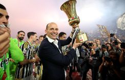「喜びを与えてくれた」コッパ・イタリア優勝で3シーズンぶりタイトル、アッレグリ監督は歓喜「勝利はユベントスのDNAの中に」