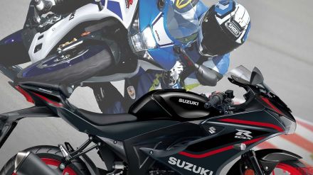 スズキ「GSX-R125」に’80～’90年代オマージュのニューカラー！ ブラックも赤の差し色で進化【海外】