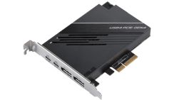 40Gbps対応USB4拡張カード「USB4 PCIE GEN4 CARD」が登場