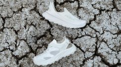 この純白さ、夏の足元に最適だ。HOKAで人気の2モデルに新色登場