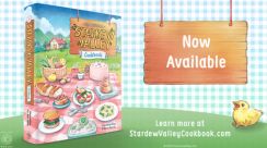 『スターデューバレー』公式レシピ本が海外で発売。ピンクケーキやサバイバルバーガー、海の泡プリンなど季節ごと50種類以上の再現レシピが掲載