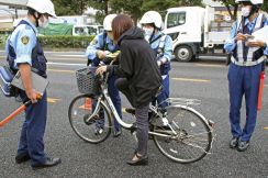 自転車違反に反則金、法成立へ　ながら運転、酒気帯びに罰則