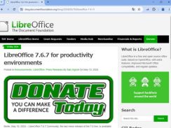 「LibreOffice 7.6」系の最終版が公開 ～スクリプトが無警告で実行される脆弱性も修正