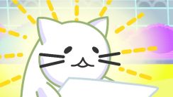 自称ネコのくねくね尻相撲ゲーム「Nyaaaanvy」アニメ化、花江夏樹ら出演