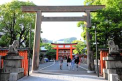 生田神社の飼うアイガモ、虐待した疑いで男逮捕　木にたたきつけたか