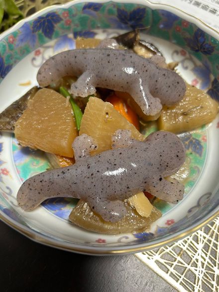 天然記念物を煮る……だと!?　広島で生まれた“オオサンショウウオ”こんにゃくに「そっくり！」「食べにくいw」