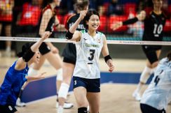 【バレー】女子日本代表　前回大会で敗れたドイツをストレートで下し3連勝