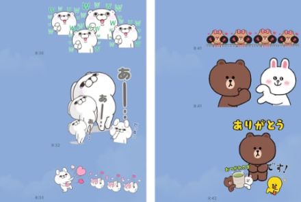 LINEの“スタンプ合成”が人気、1日に送信1200万回　履歴からの再利用も可能に