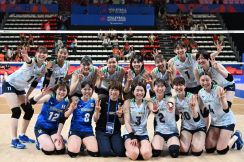 バレー日本女子は開幕3連勝　五輪懸けたネーションズリーグ