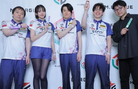 【Ｍリーグ総括】３位・サクラナイツ　岡田紗佳「大きな一歩を踏み出せた１年」