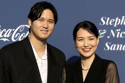 ド緊張する真美子夫人も…大谷翔平と交流する世界的スター　ド軍で広がる超豪華交流