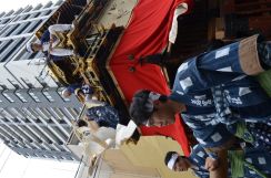 江戸時代からの山車が名古屋のビル群を巡行　伝統の若宮まつり本祭