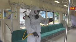列車内での異臭を想定　JR・警察・消防が「テロ等対応訓練」　青森県弘前市