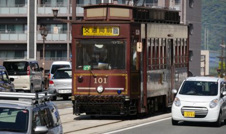 最古参は70歳超…開業100年の熊本市電、現役車両を一挙紹介