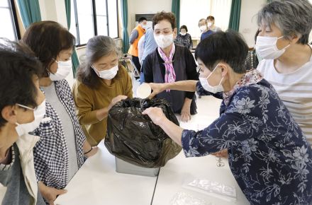 防災袋に何入れる？　揥水地区で南海トラフ備え講話　三重・松阪