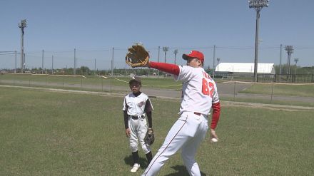 県出身の元プロ野球選手たちが直接指導　「全国少年少女野球教室」長岡市で開催　【新潟・長岡市】