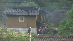 【続報】空き家で火災　母屋と作業場など3棟焼ける　けが人なし