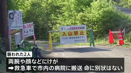 警察官2人クマに襲われけが、現場付近に男性遺体も　秋田・鹿角市 