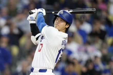 大谷翔平、移籍後初の「１番」スタメン　ベッツが休養で　メジャー７本目の先頭打者アーチ出るか