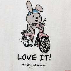 「スーパーカブ」×「ラッピー」コラボTシャツが【CAMSHOP.JP】から！ホンダとTBSが、なんで？