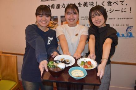 大学生考案のカツオ料理