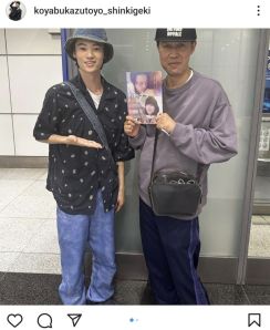 小籔千豊、２世俳優と遭遇「新幹線で会ったらチラシくれたよ」　顔の大きさで自虐ネタ披露