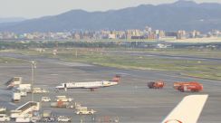 アイベックスエアラインズ　福岡空港着陸前に機材トラブル　無事着陸　けが人なし