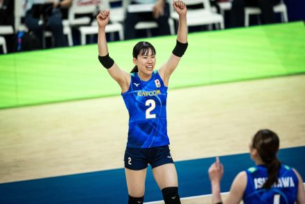 【バレー】女子日本代表、第３セット23－25で敗戦　VNL開幕からの連勝は３でストップ