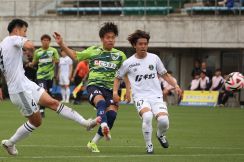 【鳥取】宮田和純がJリーグデビュー、決定機を止められて「ああいうチャンスを決め切らなければいけない」