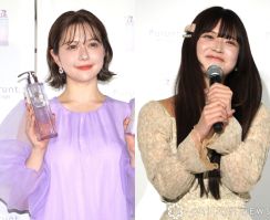 村重杏奈、“大親友”水上凜巳花とのイベント共演に笑顔「同じお布団で寝ています」